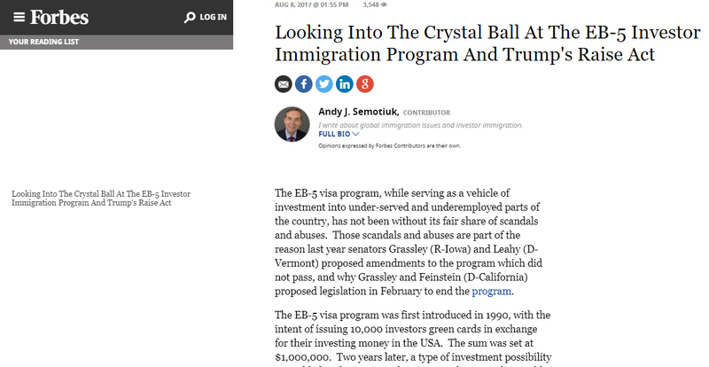 EB-5 Visa, EB5 Visa, EB-5 Investment