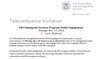 USCIS: EB-5 Immigrant Investor Program: Public Engagement, November 19, 2018