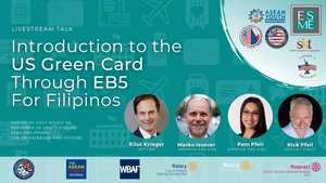 Introduction to US Green Card through EB5 for Filipinos