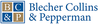 Blecher Collins & Pepperman logo